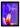 NASA Artemis rocket LED light up wall art glowing with orange flame and magenta-violet clouds. A radiant launch illuminating your space in cosmic warmth.